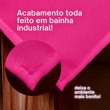 Imagem de Toalha De Mesa Oxford Tecido Grosso Retangular 8 Lugares