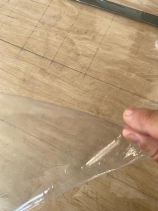 Imagem de Toalha de Mesa Plástico Impermeável PVC Transparente Tamanhos  Protetor de Mesa ou Móveis