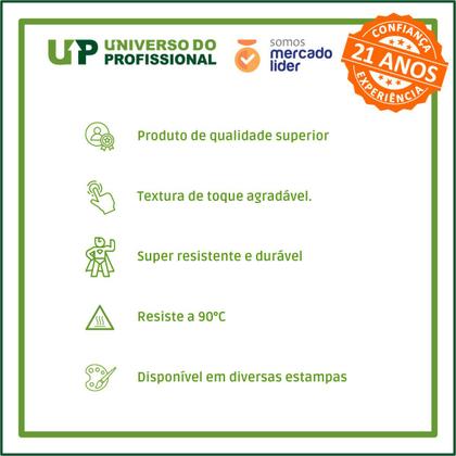 Imagem de Toalha de Mesa PVC Térmica Impermeável 6 lugares 2,20mx1,40m