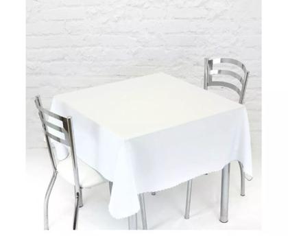 Imagem de Toalha De Mesa Quadrada 1,40x1,40 Em Oxford Com Bainha Para Festa Buffet
