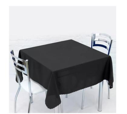 Imagem de Toalha De Mesa Quadrada 1,40x1,40 Em Oxford Com Bainha Para Festa Buffet