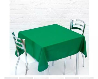 Imagem de Toalha De Mesa Quadrada 1,40x1,40 Em Oxford Com Bainha Para Festa Buffet