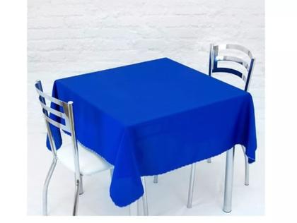 Imagem de Toalha De Mesa Quadrada 1,40x1,40 Em Oxford Com Bainha Para Festa Buffet