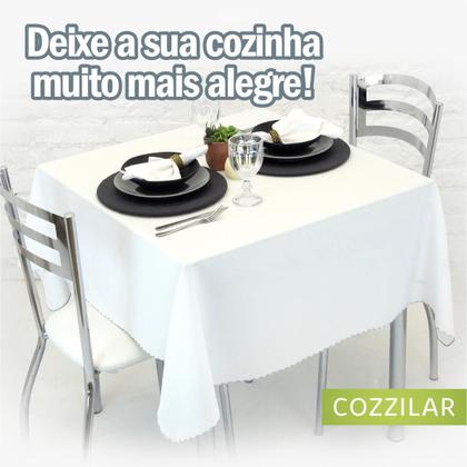 Imagem de Toalha de Mesa Quadrada 4 Lugares 1,40 x 1,40 Lisa