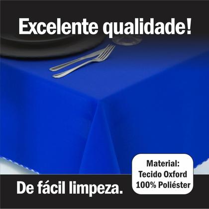 Imagem de Toalha de Mesa Quadrada 4 Lugares 1,40 x 1,40 Lisa