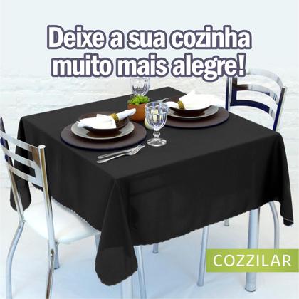 Imagem de Toalha de Mesa Quadrada 4 Lugares 1,40 x 1,40 Lisa