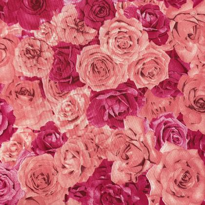 Imagem de Toalha de Mesa Quadrada Estampa Floral Flores 1,40 x 1,40