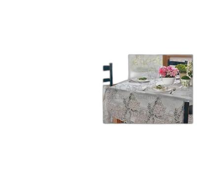 Imagem de Toalha de Mesa Quadrada Renda Branco - Wincy 1,40m