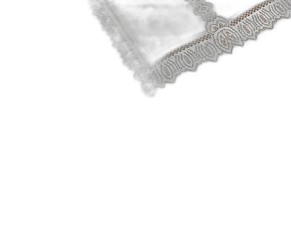 Imagem de Toalha de Mesa Quadrada Renda Branco - Wincy 1,40m