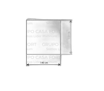 Imagem de Toalha de Mesa Quadrada Renda Branco - Wincy 1,40m