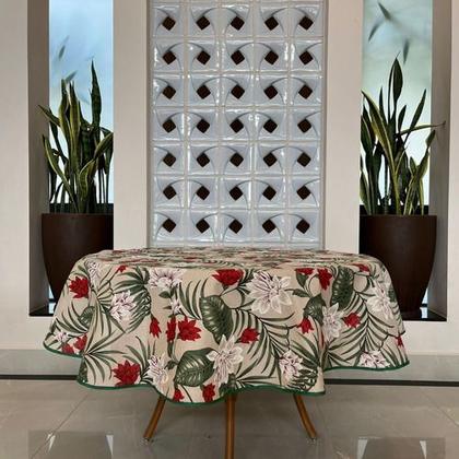 Imagem de Toalha De Mesa Redonda 8 Lugares 2,20m