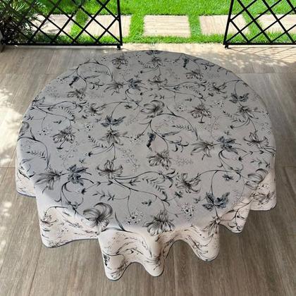 Imagem de Toalha De Mesa Redonda 8 Lugares 2,20m