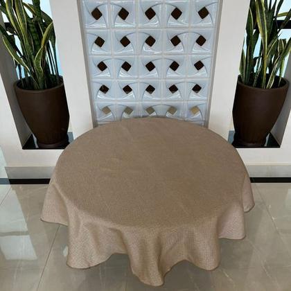 Imagem de Toalha De Mesa Redonda 8 Lugares 2,20m