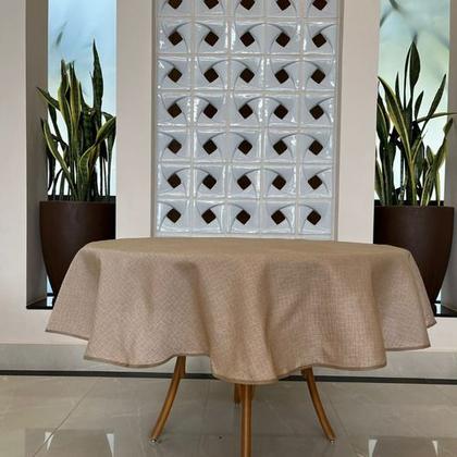 Imagem de Toalha De Mesa Redonda 8 Lugares 2,20m