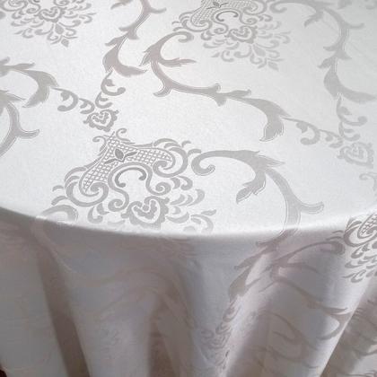 Imagem de Toalha De Mesa Redonda Jacquard 2,80