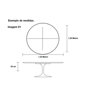Imagem de Toalha De Mesa Redonda Oxford 1,50 Diâmetro Várias Cores