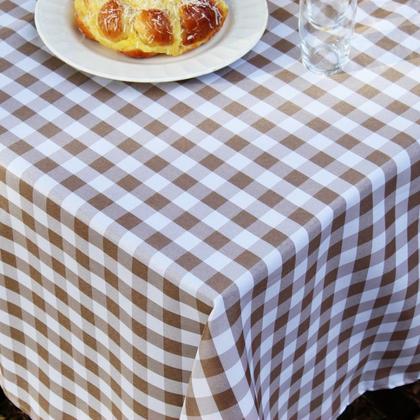 Imagem de Toalha de Mesa Retangular 10 Lugares Em Oxford Xadrez 3,00m X 1,45 Picnic Piquenique Várias Cores