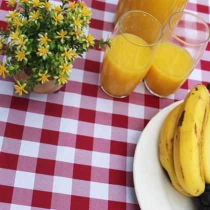 Imagem de Toalha de Mesa Retangular 10 Lugares Em Oxford Xadrez 3,00m X 1,45 Picnic Piquenique Várias Cores