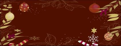 Imagem de Toalha De Mesa Retangular 12 Lugares Tecido Oxford TLZ31 - Natal Marsala Ramos  - 300x110cm