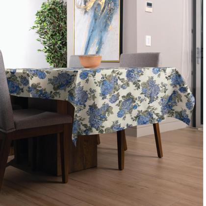 Imagem de Toalha de Mesa Retangular 6 e 8 Lugares Jacquard Medalhão