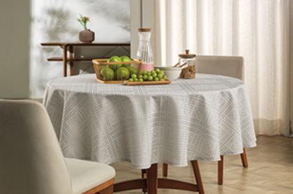 Imagem de Toalha de Mesa Retangular 6 Lugares Karsten  Sempre Limpa Beamon Cinza