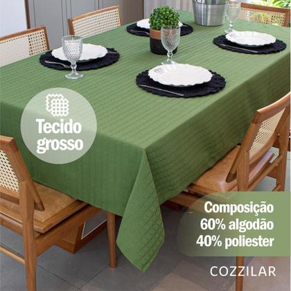 Imagem de Toalha de Mesa Retangular 6 Lugares Texturatta 2,10 x 1,50