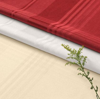 Imagem de Toalha de Mesa Retangular 8 Lugares Celebra Fragnani Vermelha Karsten