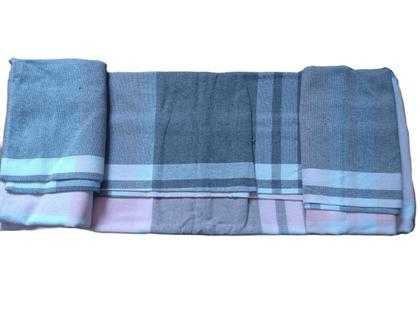 Imagem de Toalha de Mesa Retangular 8 Lugares Colibri Listrada Santa Sofia 140x300