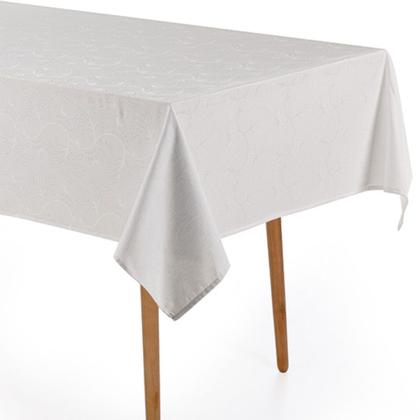 Imagem de Toalha de Mesa Retangular 8 Lugares Mesa Karsten Melli Branca