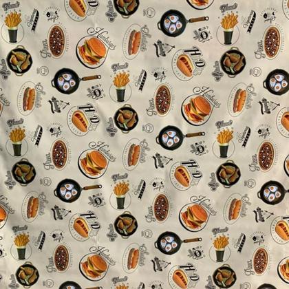 Imagem de Toalha de mesa retangular 8 lugares plástica térmica estampada