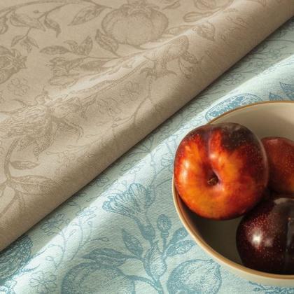 Imagem de Toalha de Mesa Retangular 8 Lugares Sempre Limpa Roman Bege Karsten