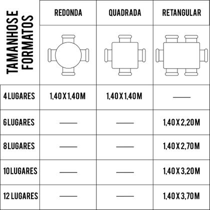 Imagem de Toalha De Mesa Retangular 8 Lugares Tecido Oxford TLZ32 Natal Objetos Verde 270x140cm