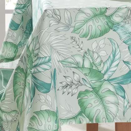 Imagem de Toalha de Mesa Retangular Clean Renova Digital Dohler - 8 Lugares 1,60 x 2,70 - Tecido Limpa Fácil