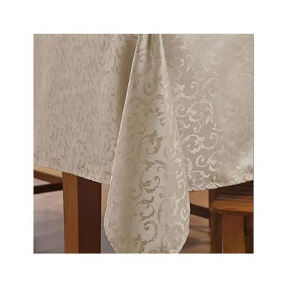 Imagem de Toalha de Mesa Retangular Dourada Kaki Impermeavel 220x160cm