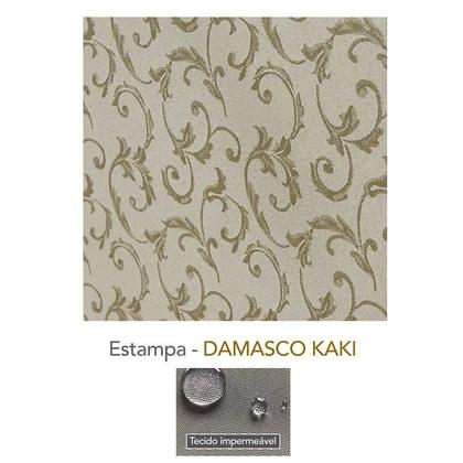 Imagem de Toalha de Mesa Retangular Dourada Kaki Impermeavel 220x160cm