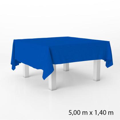 Imagem de Toalha de Mesa Retangular em TNT - 140 x 500 cm - Azul Royal - 1 unidade - Best Fest - Rizzo