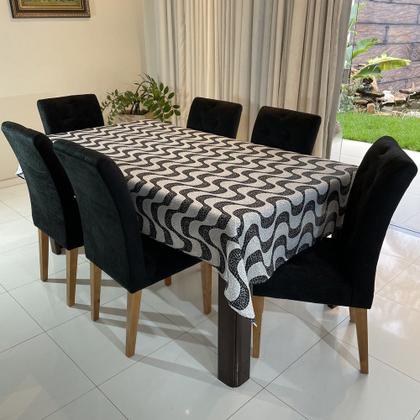 Imagem de Toalha de Mesa Retangular Gorgurinho Copacabana - 2,20m x 1,50m Largura