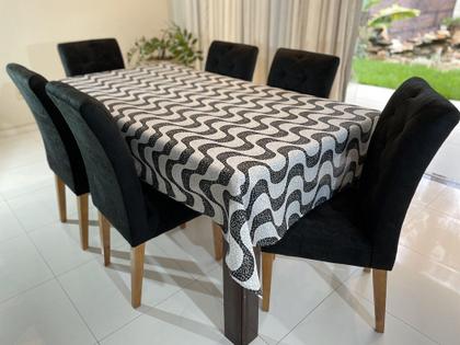 Imagem de Toalha de Mesa Retangular Gorgurinho Copacabana - 2,20m x 1,50m Largura