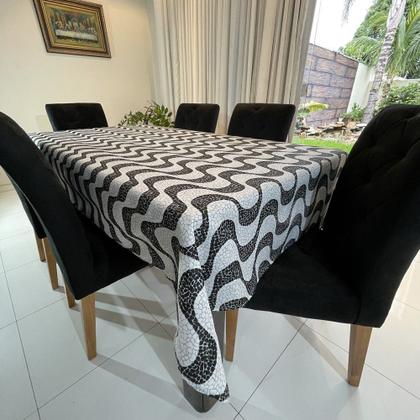 Imagem de Toalha de Mesa Retangular Gorgurinho Copacabana - 2,20m x 1,50m Largura