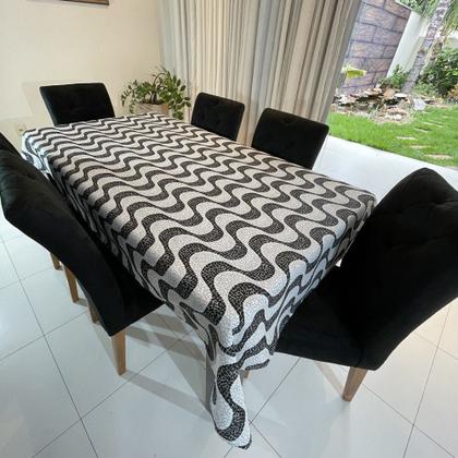 Imagem de Toalha de Mesa Retangular Gorgurinho Copacabana - 2,20m x 1,50m Largura