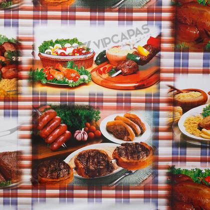 Imagem de Toalha De Mesa Retangular Impermeavel Termica 6 Lugares