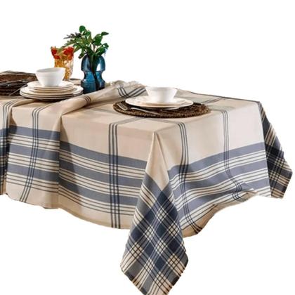 Imagem de Toalha de Mesa Retangular Limpa Fácil Döhler Clean Luna 8 Lugares 160 x 270 cm