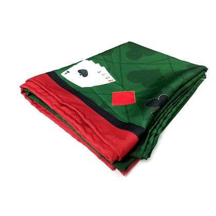 Imagem de Toalha de Mesa Retangular Poker Nypes 6 lugares 220x150cm