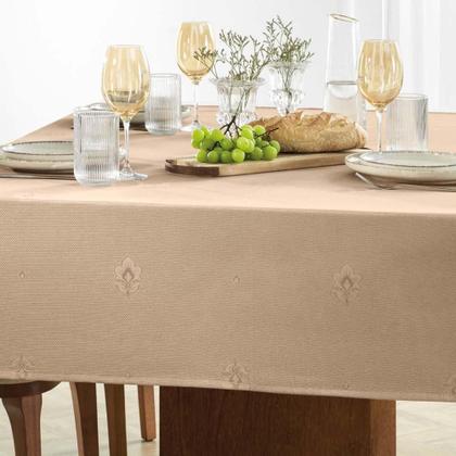 Imagem de Toalha de Mesa Retangular Sempre Limpa Desirée 180x270cm - Karsten