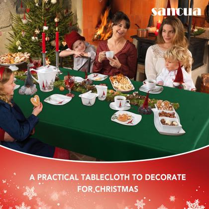 Imagem de Toalha de mesa sancua Retangular 137 x 198 cm Resistente a manchas