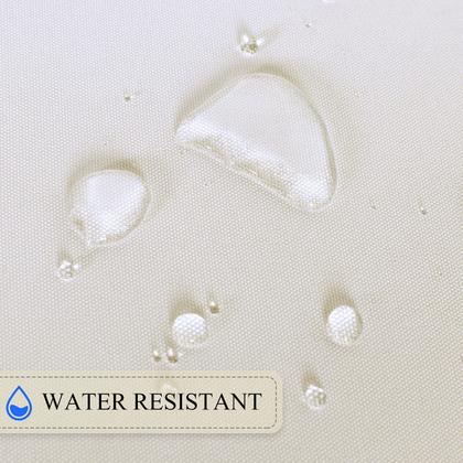 Imagem de Toalha de mesa SARAFLORA 152x305 cm com zíper impermeável bege