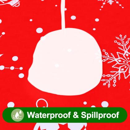 Imagem de Toalha de mesa Smiry 76x183 cm, impermeável, elástica, ajustada