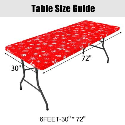 Imagem de Toalha de mesa Smiry 76x183 cm, impermeável, elástica, ajustada
