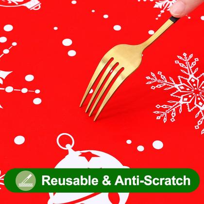 Imagem de Toalha de mesa Smiry 76x183 cm, impermeável, elástica, ajustada