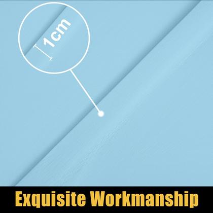 Imagem de Toalha de mesa Smiry impermeável, elástica, ajustada para mesa de 8 pés, azul claro